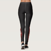 Leggings La déesse de la tribu Shakti Yoni (Dos)