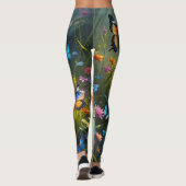Leggings La faune des papillons (Dos)