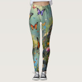 Leggings La faune des papillons (Devant)
