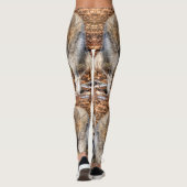 Leggings La faune du loup blanc arctique (Dos)