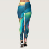 Leggings La femme est une rêveuse (Dos)