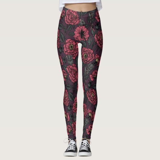 Leggings La fête des souris (Devant)