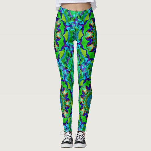Leggings La folie verte (Devant)