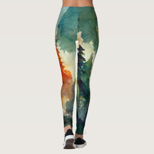 Leggings La forêt (nature) (Dos)