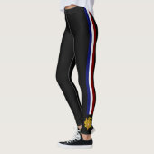 Leggings La France barre le drapeau (Gauche)