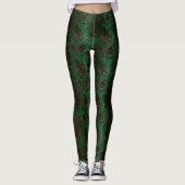Leggings La gamme Velvet Bronze Design 10 (Devant)