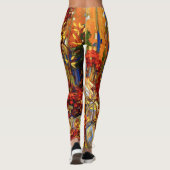 Leggings La Garlande d'automne, les couleurs de l'automne (Dos)