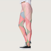 Leggings la géométrie colorée de guêtres (Gauche)