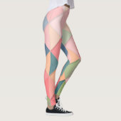 Leggings la géométrie colorée de guêtres (Droite)