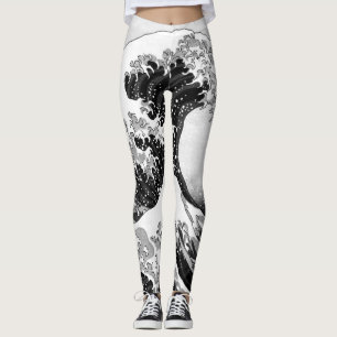 Leggings La Grande Vague au large de Kanagawa (神 奈 川 