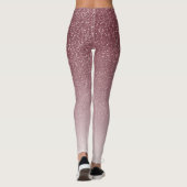 Leggings La jeune fille Ombre de la Parties scintillant d'o (Dos)