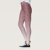 Leggings La jeune fille Ombre de la Parties scintillant d'o (Gauche)