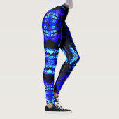 Leggings La lueur bleue d'avatar (Droite)