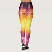 Leggings La lueur funky dans l'obscurité (Dos)