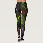 Leggings La lumière arrive à la forêt. (Dos)