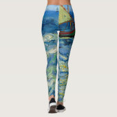 Leggings La mer aux Saintes-Maries par Vincent van Gogh (Dos)