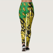 Leggings La mode pop papillon sociale (Dos)