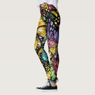 Leggings La mode pop papillon sociale