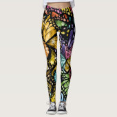 Leggings La mode pop papillon sociale (Devant)