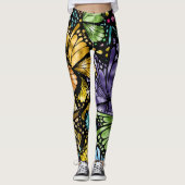 Leggings La mode pop papillon sociale (Devant)