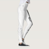 Leggings La musique note la feuille (Droite)