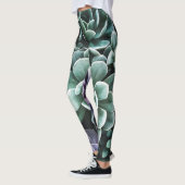 Leggings La nature Plante verte Succulente (Gauche)