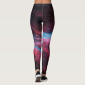 Leggings La nébuleuse de galaxie tient le premier rôle des (Dos)