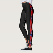 Leggings La Norvège barre le drapeau (Gauche)