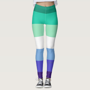 Leggings La palette de drapeau des hommes gays trans-inclus