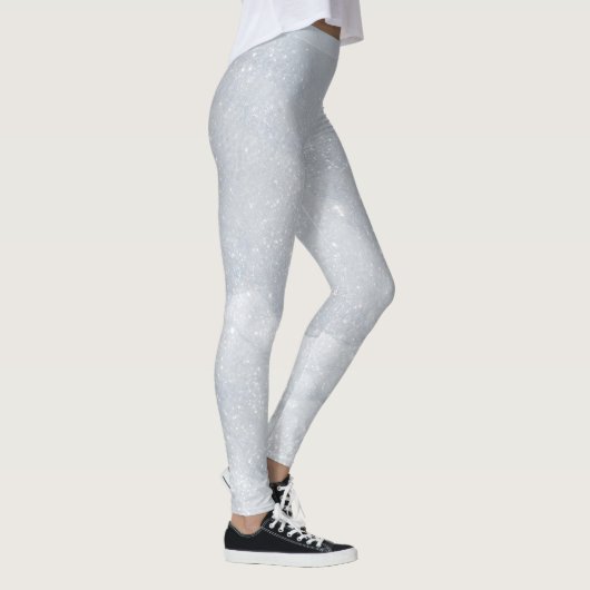 Leggings La Parties scintillant neige blanche d'hiver Spark (Droite)