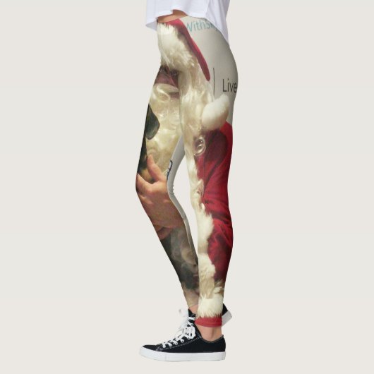 Leggings La petite aide de Père Noël (Gauche)