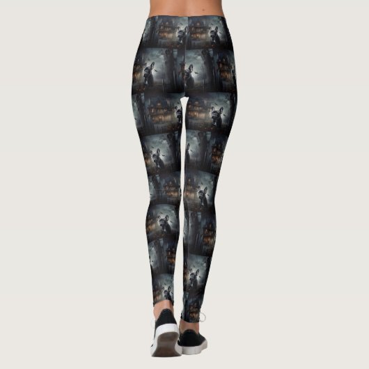 Leggings La peur de l'Halloween (Dos)