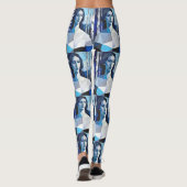 Leggings La Pose de « Caelith » – Un Portrait Abstrait (Dos)