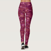 Leggings La poussière Camo rose (Dos)