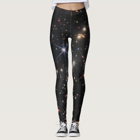 Leggings La première vue en profondeur de l'univers par Web (Devant)