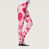 Leggings La Saint-Valentin Cœurs d'amour (Droite)