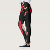 Leggings La Saint-Valentin, les jambes longues (Gauche)