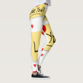 Leggings La Saint-Valentin, les jambes longues (Droite)