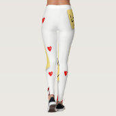 Leggings La Saint-Valentin, les jambes longues (Dos)