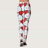 Leggings La Saint-Valentin, les jambes longues (Dos)