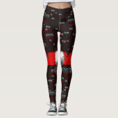 Leggings La Saint-Valentin Longtemps (Devant)