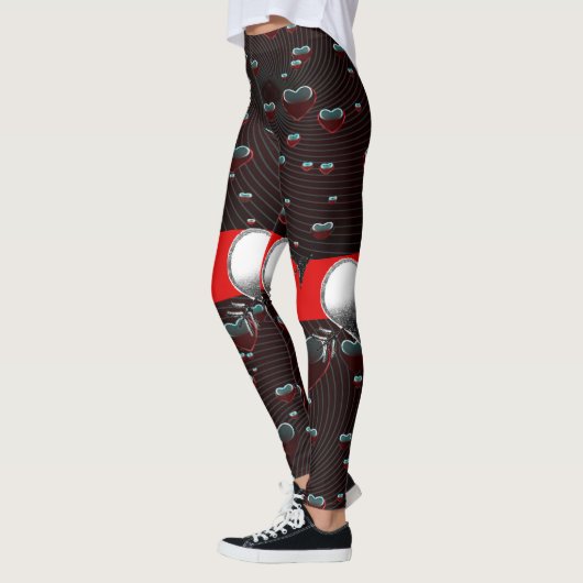 Leggings La Saint-Valentin Longtemps (Gauche)