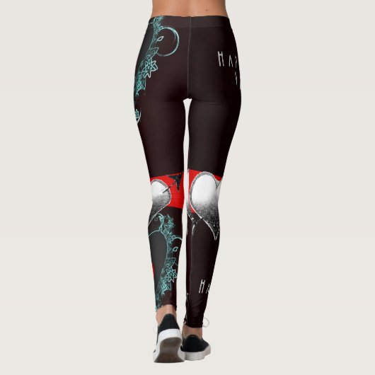 Leggings La Saint-Valentin Longtemps (Dos)