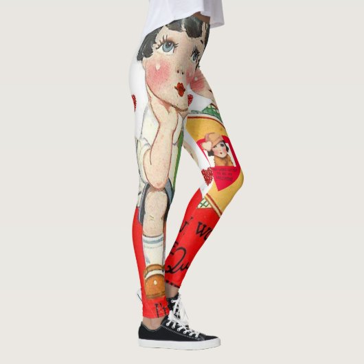 Leggings La Saint-Valentin Longtemps (Droite)