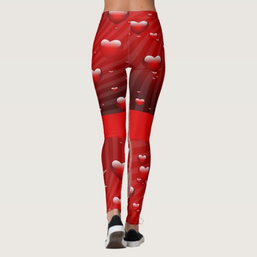 Leggings La Saint-Valentin Longtemps (Dos)