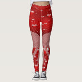 Leggings La Saint-Valentin Longtemps (Devant)