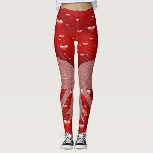 Leggings La Saint-Valentin Longtemps