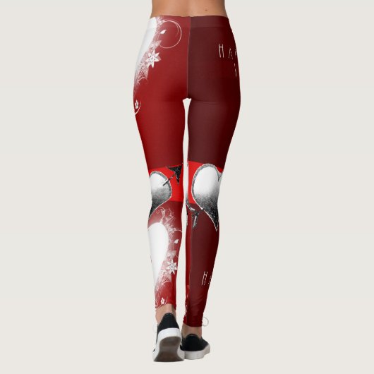 Leggings La Saint-Valentin Longtemps (Dos)