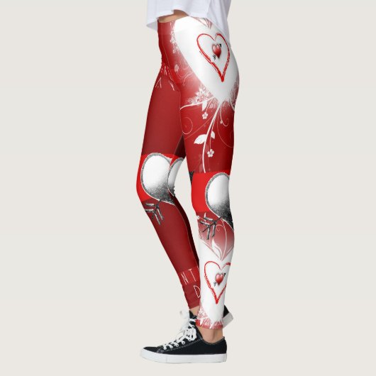 Leggings La Saint-Valentin Longtemps (Gauche)
