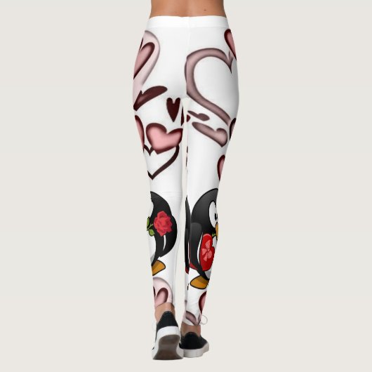 Leggings La Saint-Valentin Longtemps (Dos)